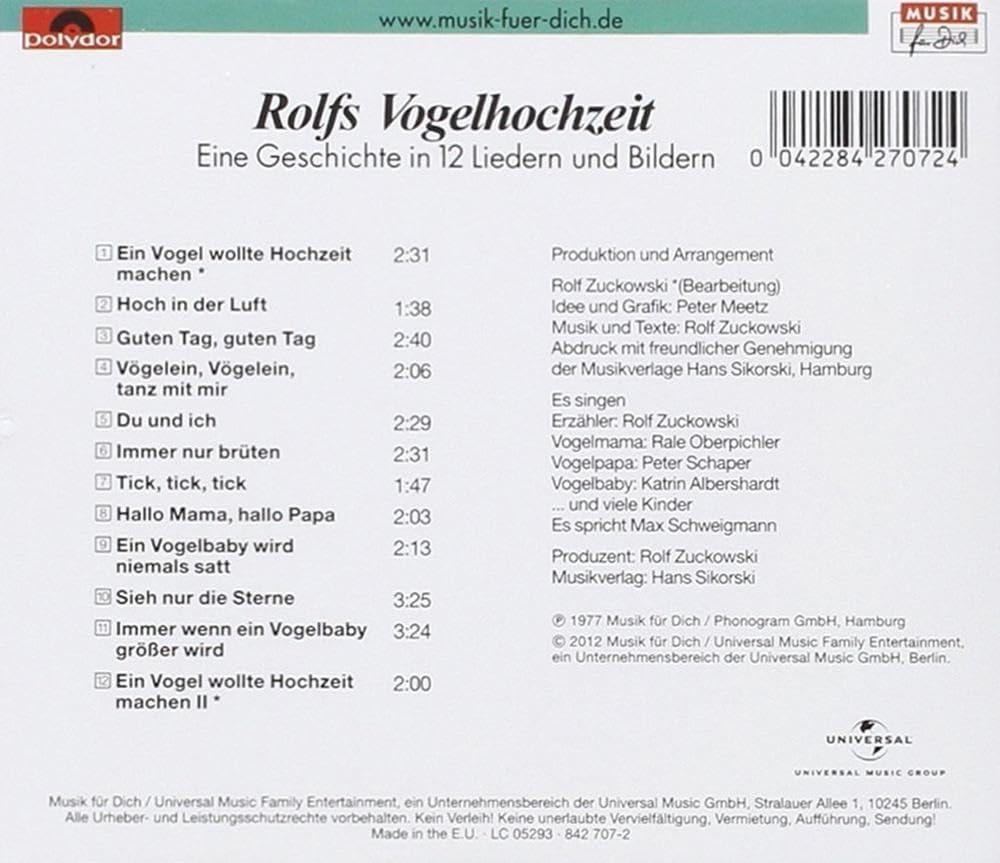Rolfs Vogelhochzeit