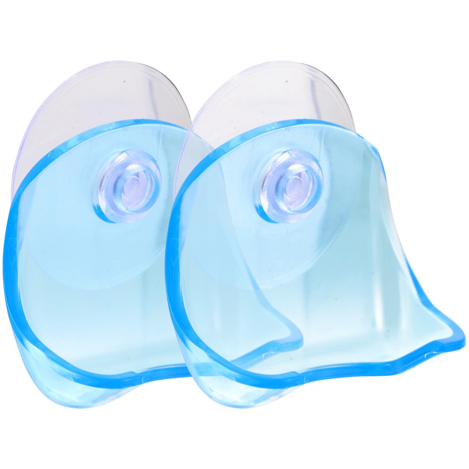 AUTSUPPL Razor Hook Suction Cups 2 Manual Shaver Hanger Shower Shaver Hook for Bathroom Razor Organizer Rack