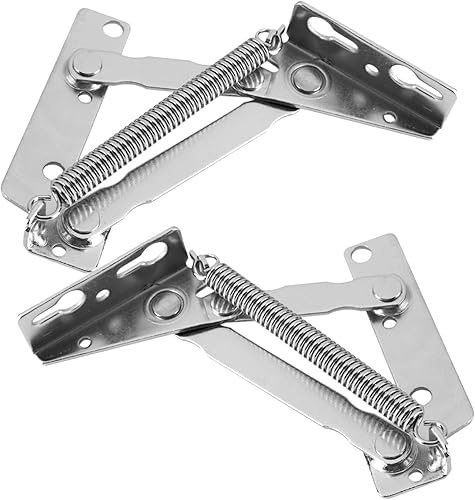 TOPINCN Bisagra moderna de acero inoxidable para gabinete (paquete de 2), capacidad de peso de 22.0 lbs, acabado, se adapta al mecanismo de café