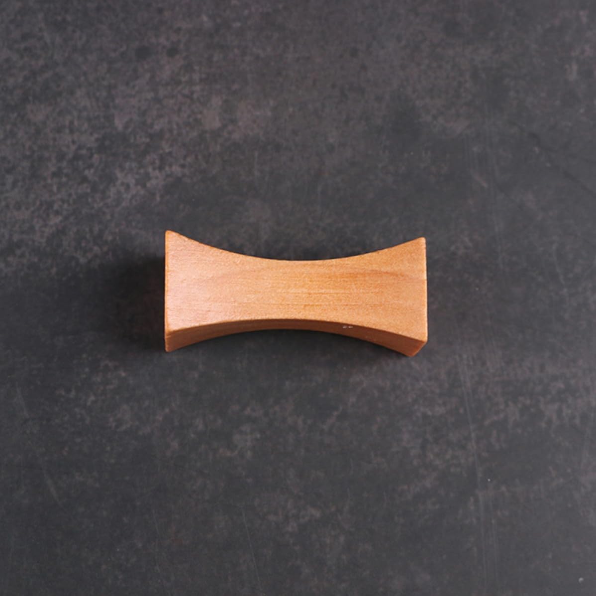 4pcs Wooden Chopsticks Rest Holder Rack with Pillow Shape and Thick Waist Design for Forks and Chopsticks, Sturdy Khaki Wood Material for Dining Table Decor and Keeping Utensils