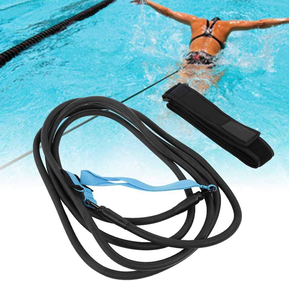 Swim Resistance Belt Durable and Lightweight, Endurance Building for Swimming and Fitness Adjustable Waistband Pool Exerciser