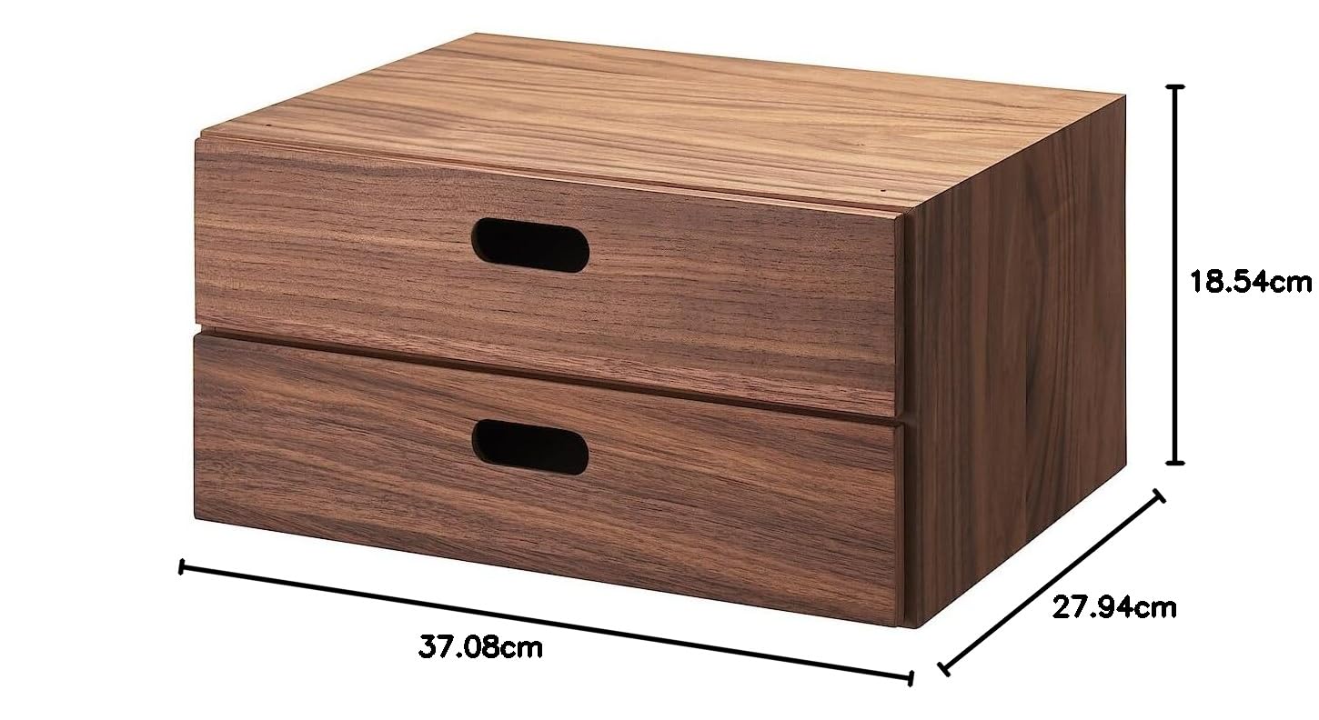 Amazon｜無印良品 スタッキングチェスト 幅37×奥行28×高さ18.5cm