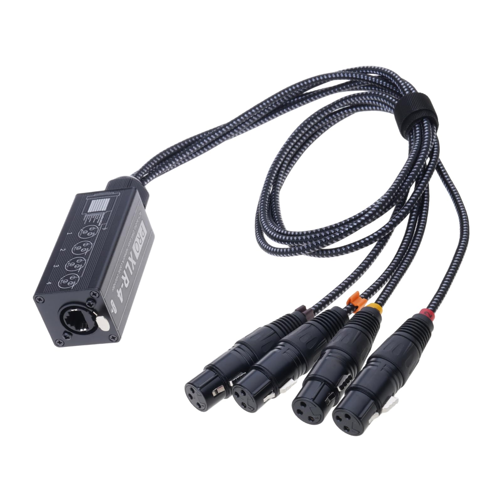 Boîte de réception multi-réseau RJ45, câble portable à 3, B