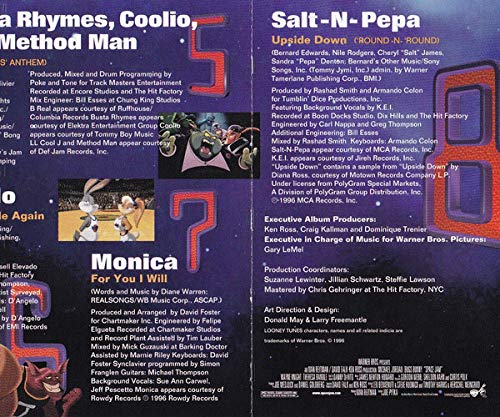 Various Space Jam Music From And Inspired By The Motion Picture Amazon Com Music