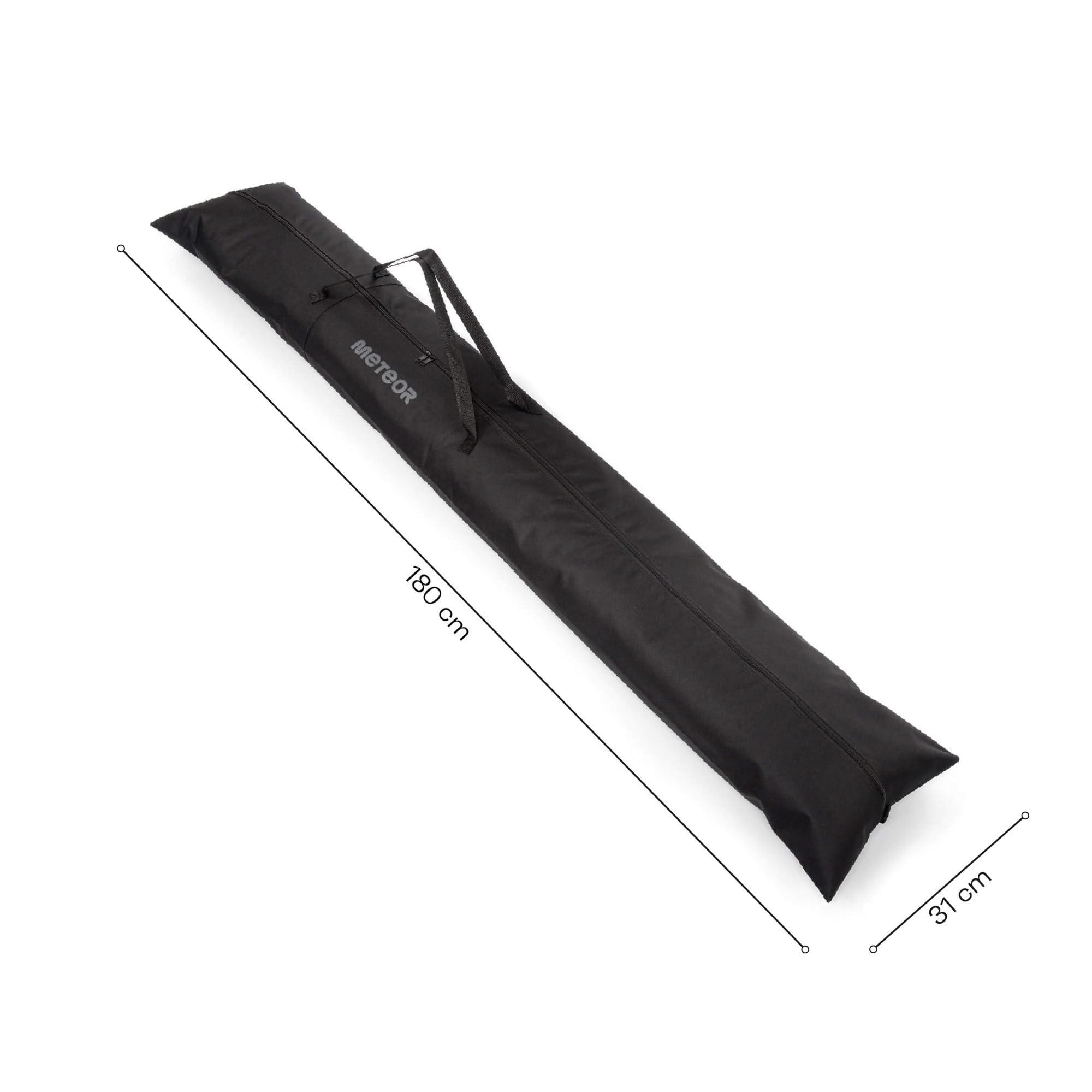 meteor Sac de Ski Croma 180 cm – Housse de Ski imperméable Pliable en Polyester 600D avec poignées ergonomiques