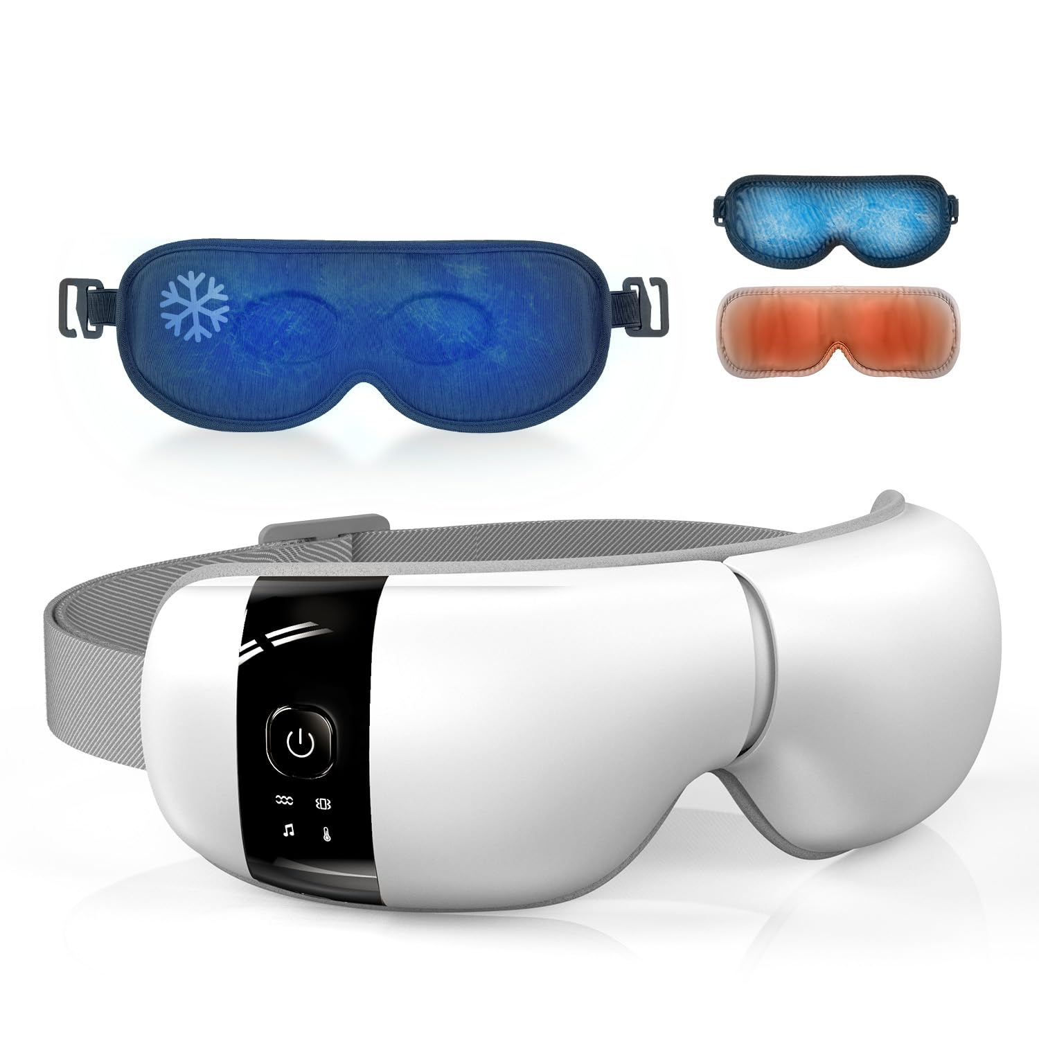 Amazon.co.jp: 【冷却パッド付/温冷両用】HuBDIC アイウォーマー 冷却