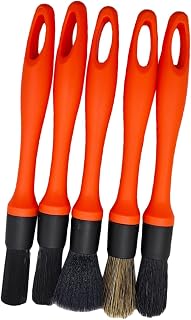 5 Pieces Car Detailing Brush Set Interior Cleaning Brush Vehicle Cleaning Supplies Armrest Corner Brush Instrument Panel Brush Suitable for Car Detail