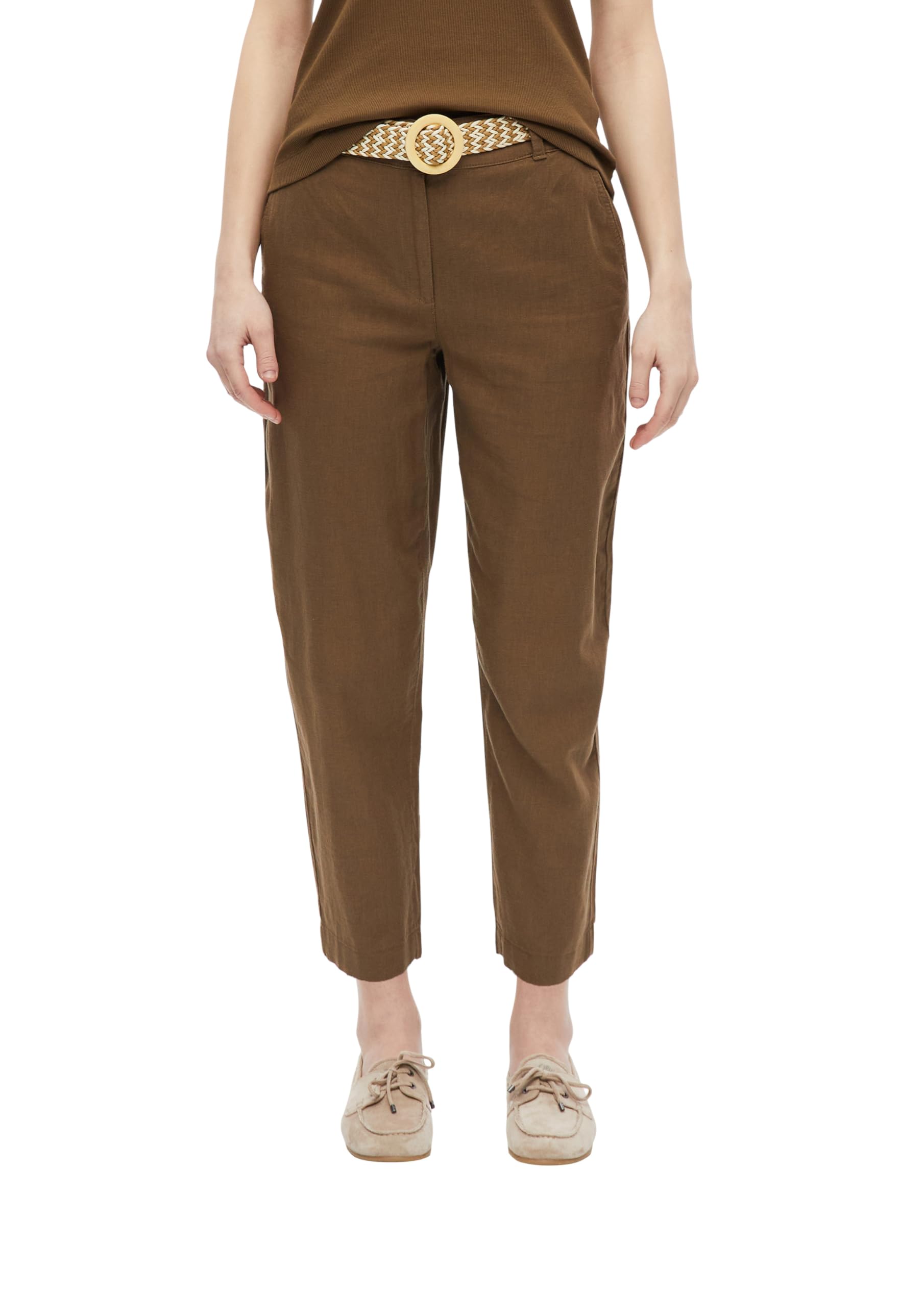 s.Oliver Ankle Trousers with Belt