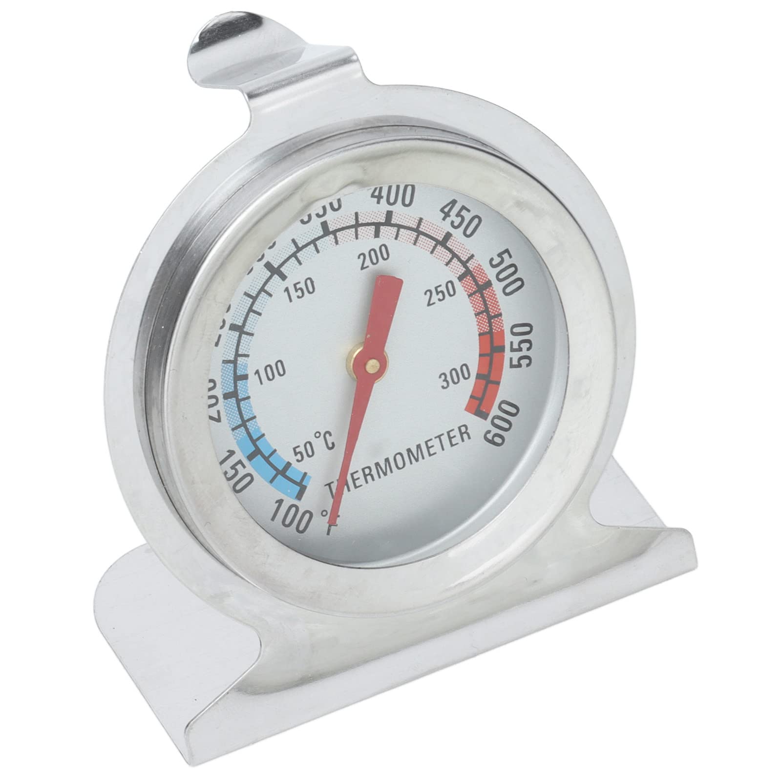 gernie Oven Thermometer Kitchen Thermometer Stainless Steel Pointer Thermometer. Seat Type Dial High Temperature Resistant High Accuracy Oven Thermometer, gernietxm7cp6q53