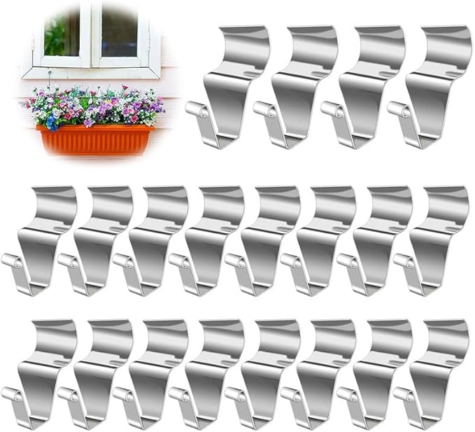 Kruggo Vinyl Siding Hooks for Hanging Outdoor, 2024 New