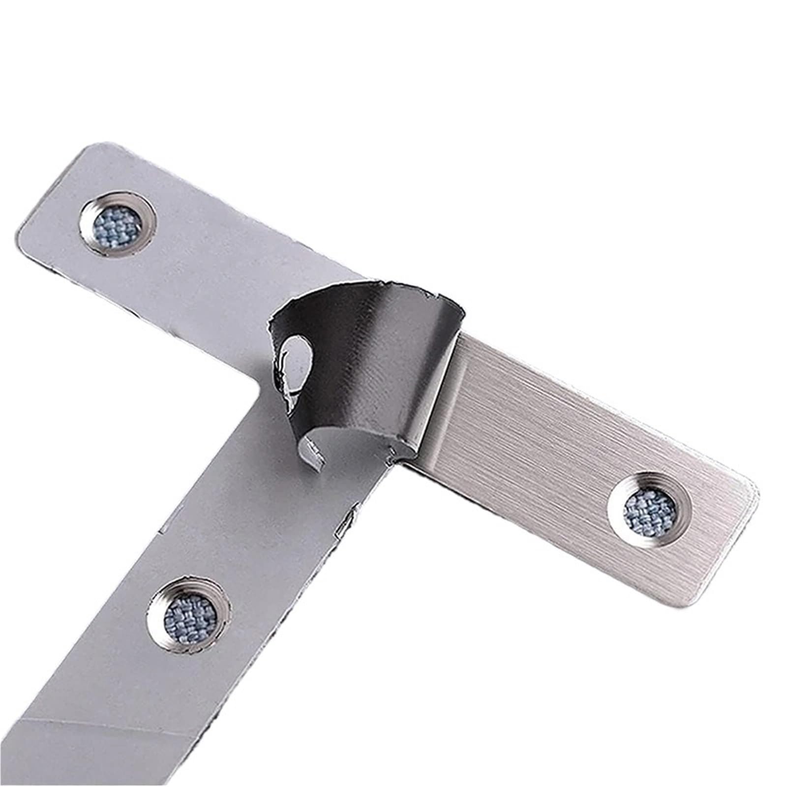 Itrhjtgp 80T(20Pcs) Stainless Steel Flat Bracket 3-20Pcs, T Shaped Mending Plate, 80 X 80Mm(3.1X3.1) Stainless Steel Flat Corner Brackets For Timber Fixing(80T(20Pcs))