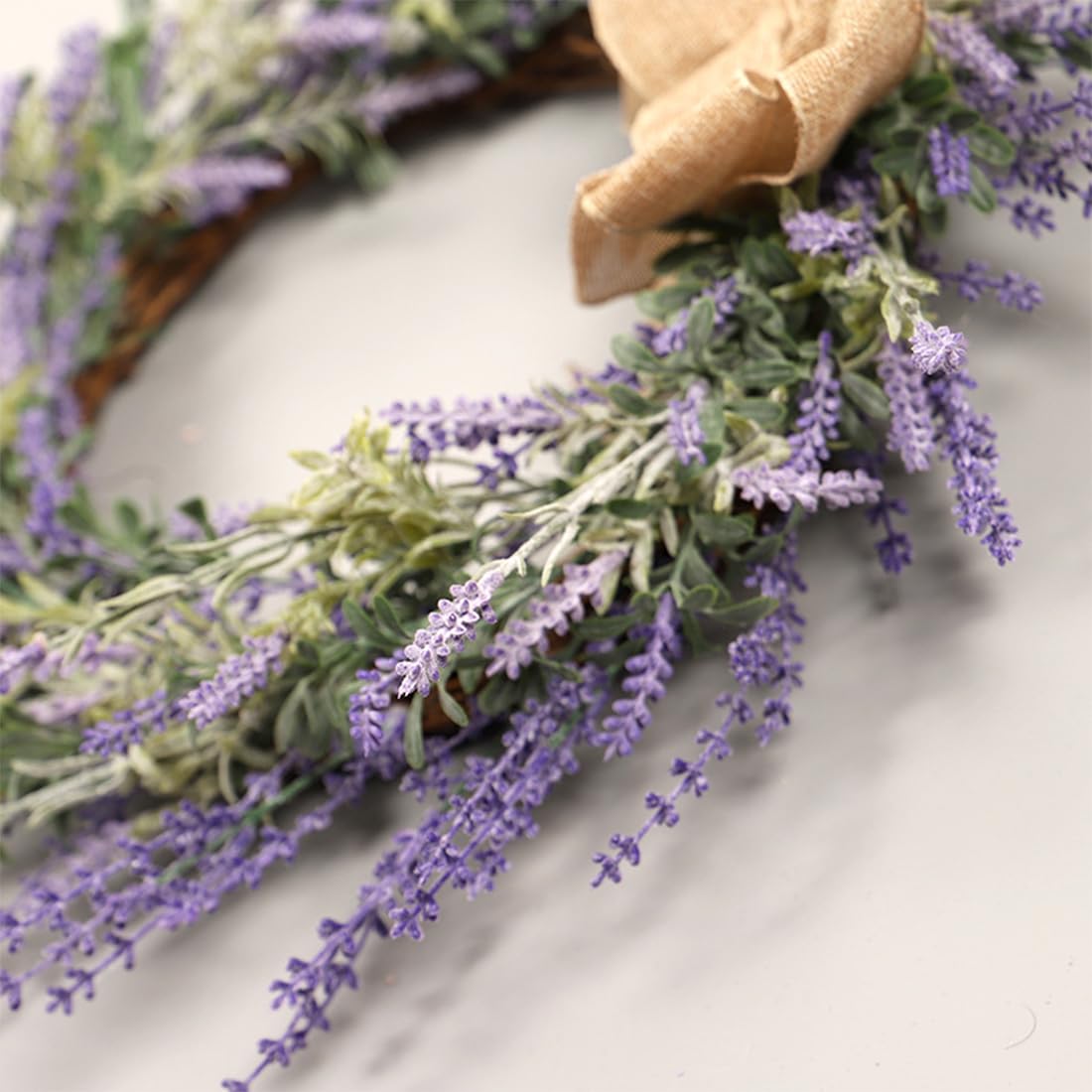 Ghirlanda di Primavera E d'Estate per La Porta D'ingresso, Ghirlanda Artificiale per La Decorazione del Soggiorno di Casa Appesa alla Porta