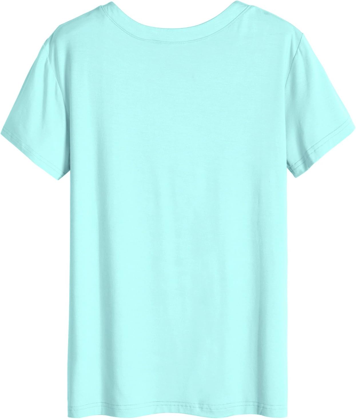 Latuza Women's V-neck Sleepwear Short Sleeve Pajama Set - Image 3