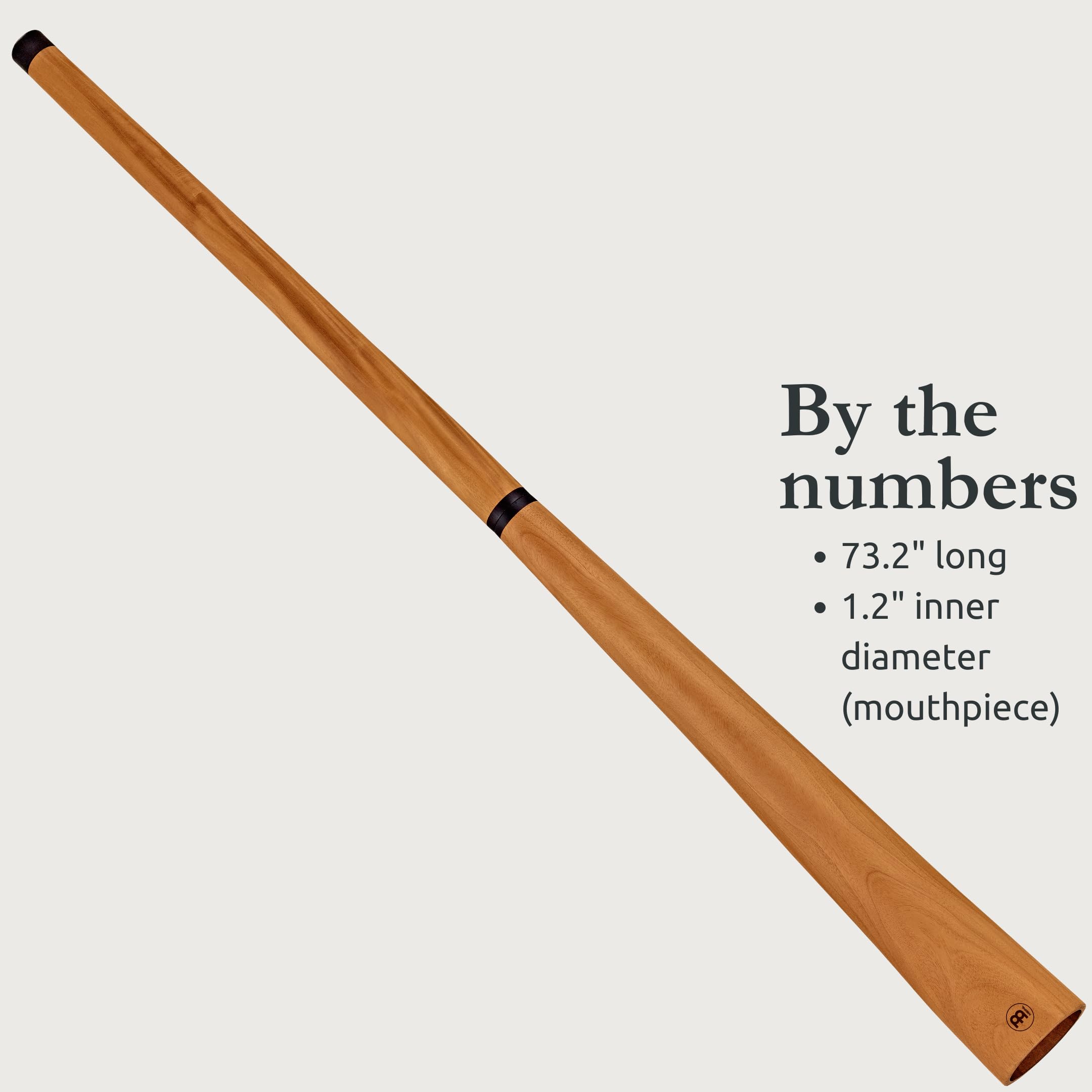 Sonic Energy Sliced Pro Didgeridoo Reise Instrument Schraubmechanismus Stimmung D Mahagoniholz Natur