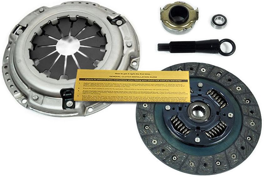 EFT Heavy-Duty Clutch kit for 1992-2005 Honda Civic DX LX EX GX HX 1.5L 1.6L 1.7L Engine - Enhanced Performance & Smooth Engagement - Precise Fitment - Durable & Reliable - 12 Month Warranty
