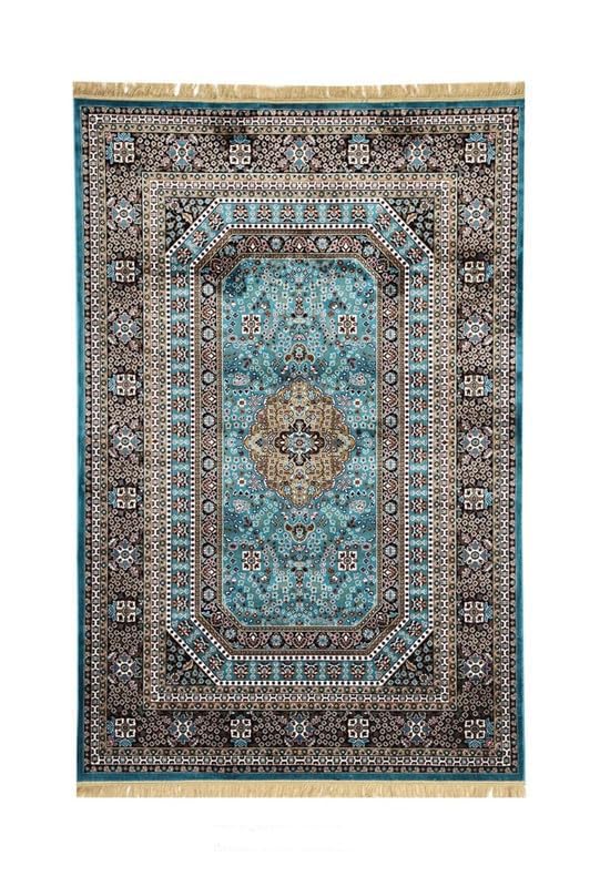 Image of Luxury Silk Carpet 8 x 11 FEET for Living Room or Bedroom, Made with Premium Silk, Perfect for Elegant Interiors Comfort and Timeless Design