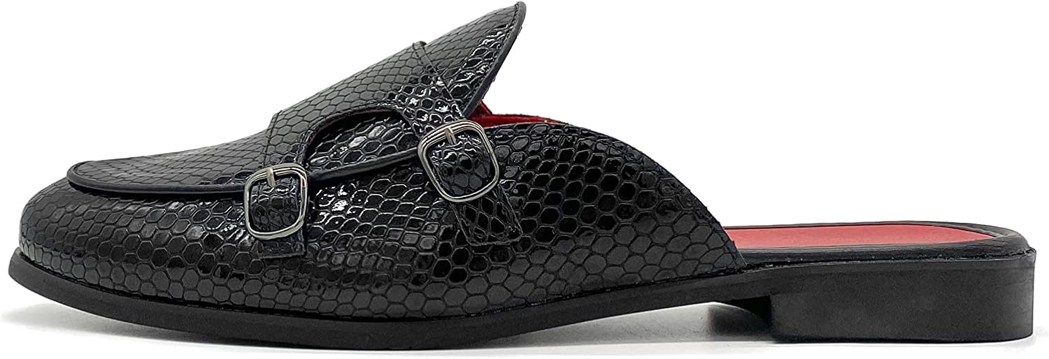 MHB Men's Mule Stylish Backless Slip-On Loafer Casual Dress Sandal Shoes Fashionable Slipper for Men Plus Size 7-13 - Image 3