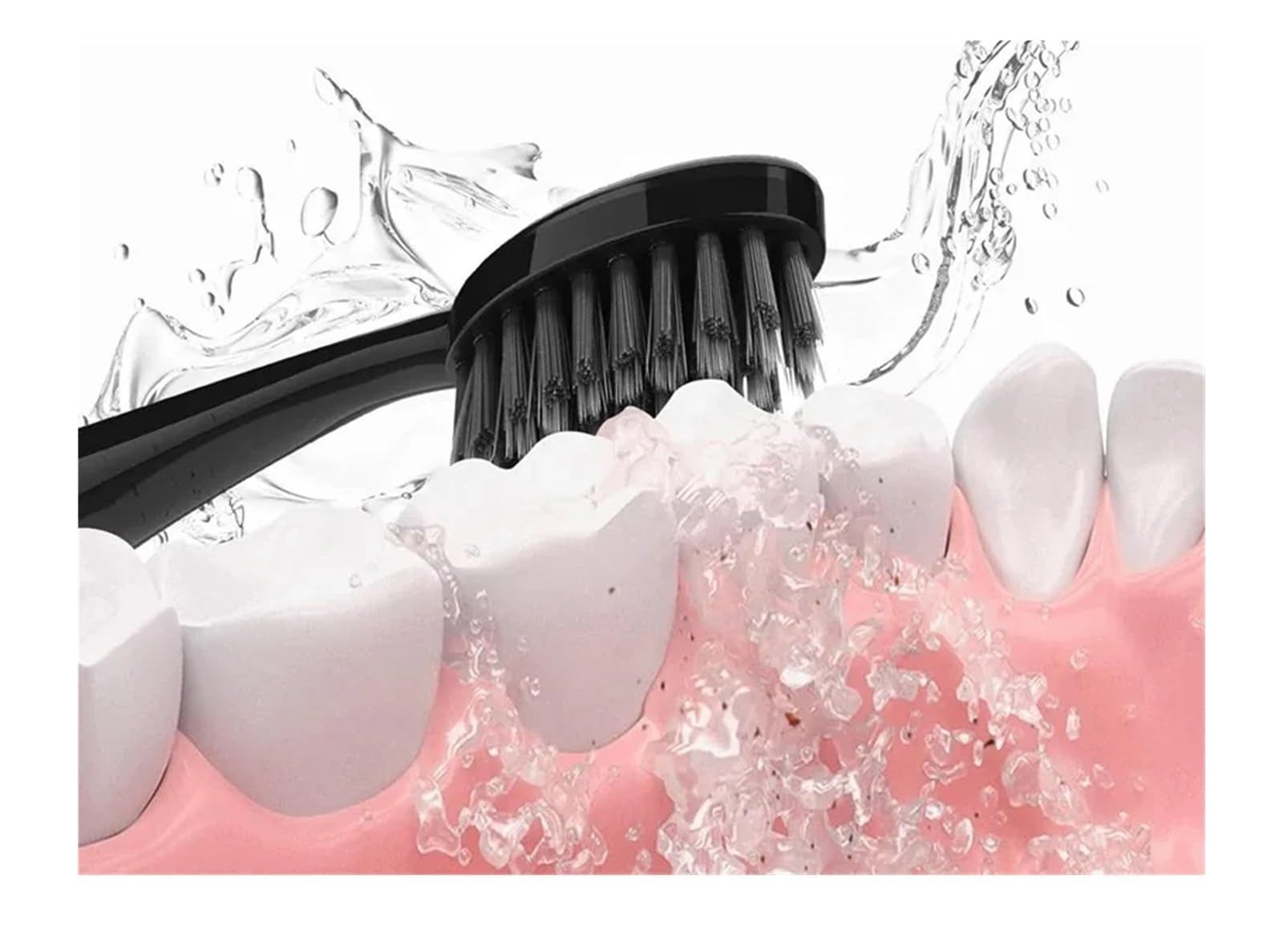 SG‑540, cabezales de cepillo dientes repuesto compatibles for una limpieza profunda los espacios entre(16BLACK)