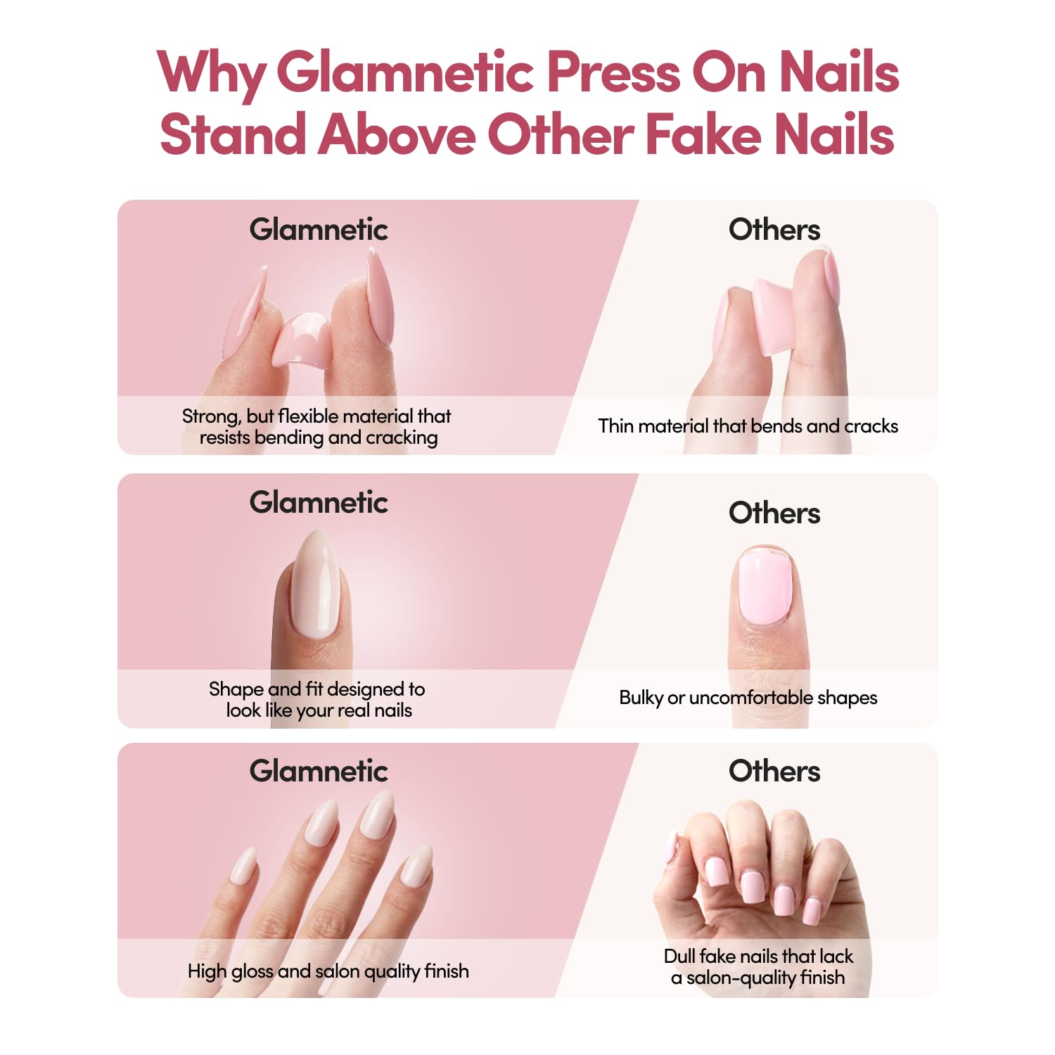 Glamnetic Press On Nails - Aperitivo Hour