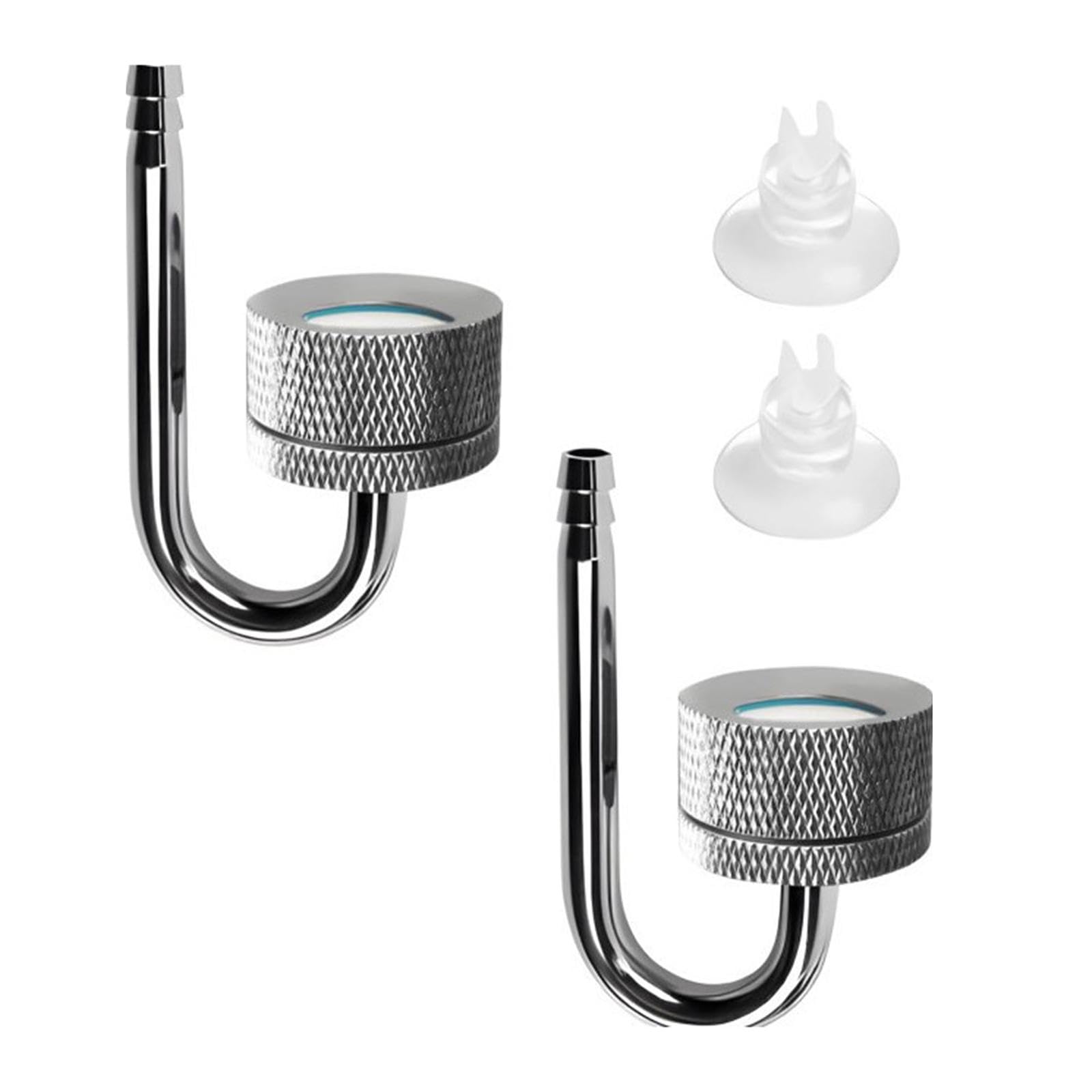 2 Diffuseurs de CO2 pour Aquarium, Purificateur d'air à Dioxyde de Carbone, Bulles Denses, Professionnel