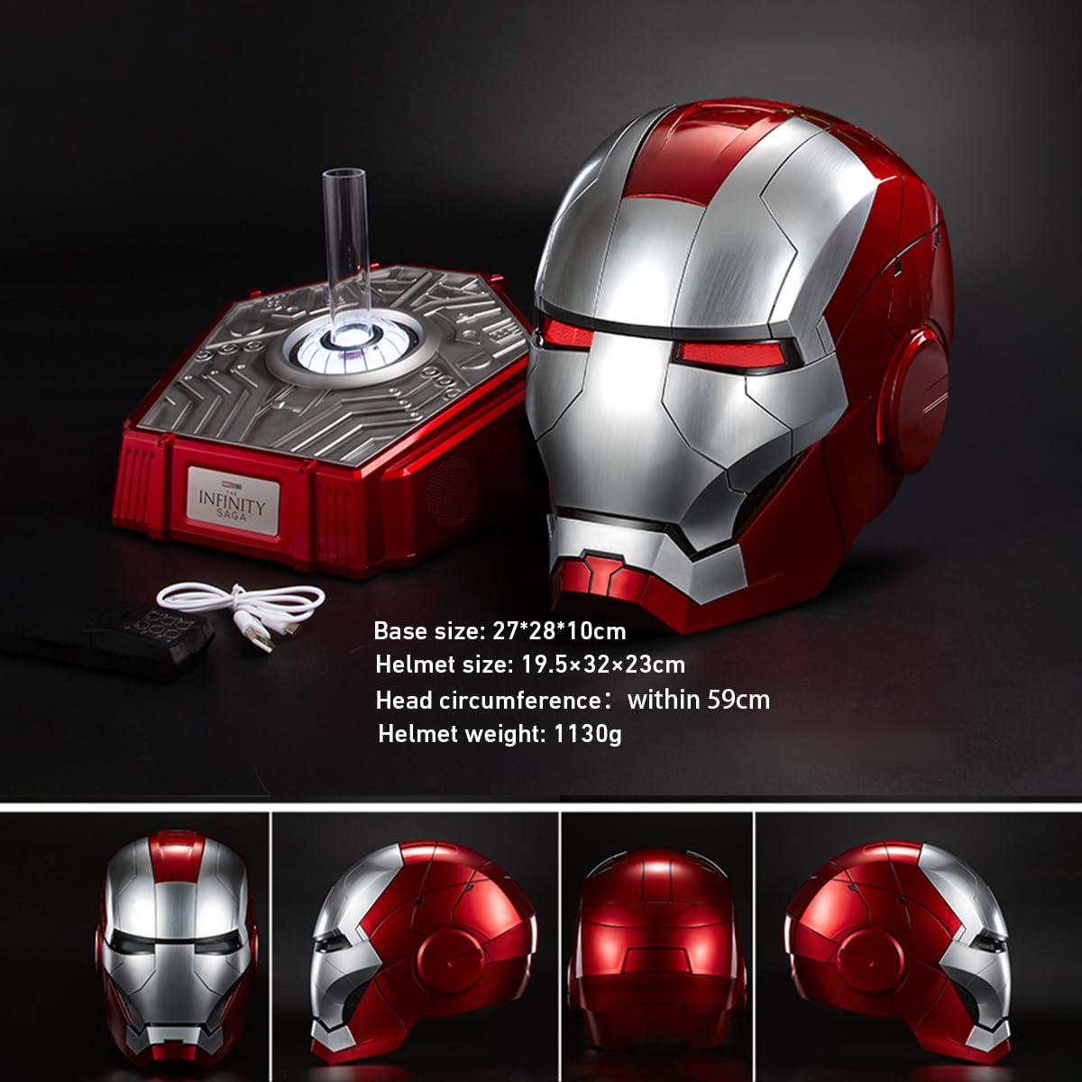 Amazon.co.jp: [HiPlay] Killerbody 1/1 アイアンマン MK5 ヘルメット