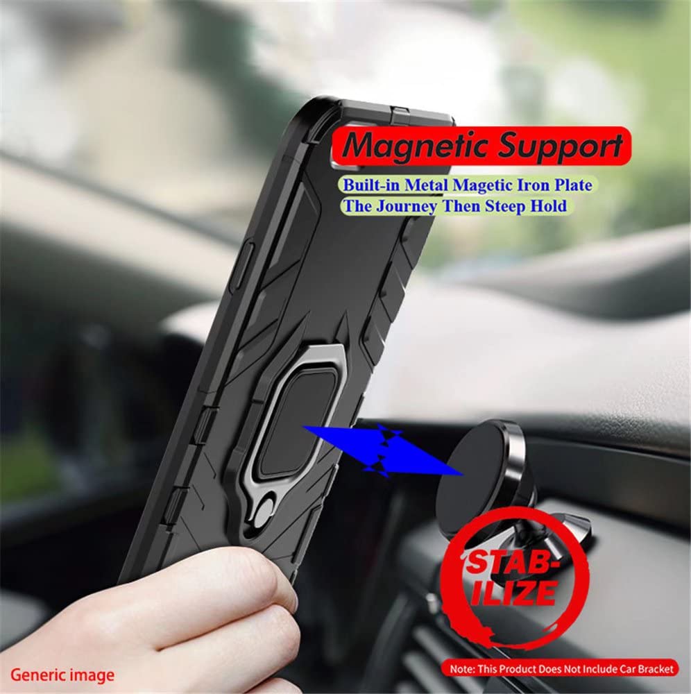 Coque Anti-choc Magnétique Pour OnePlus 12R – Anneau, Protection 360°, Chargement Sans Fil