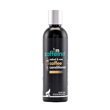 mCaffeine Hair Fall Control Coffee Conditioner 250ml | With Pro-vitamin B5 and Argan Oil | Strengthens and Nourishes Hair Shafts | Sulphate and Silicone Free