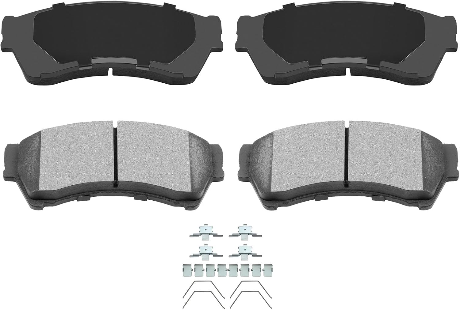 AUTOMUTO 4PCS Front Ceramic Disc Brake Pads Set D1164 For Ford For Fusion 2006-2012,For Lincoln MKZ 2007-2012,For Lincoln Zephyr 2006,For Mazda 6 2006-2013,For Mercury Milan 2006-2011