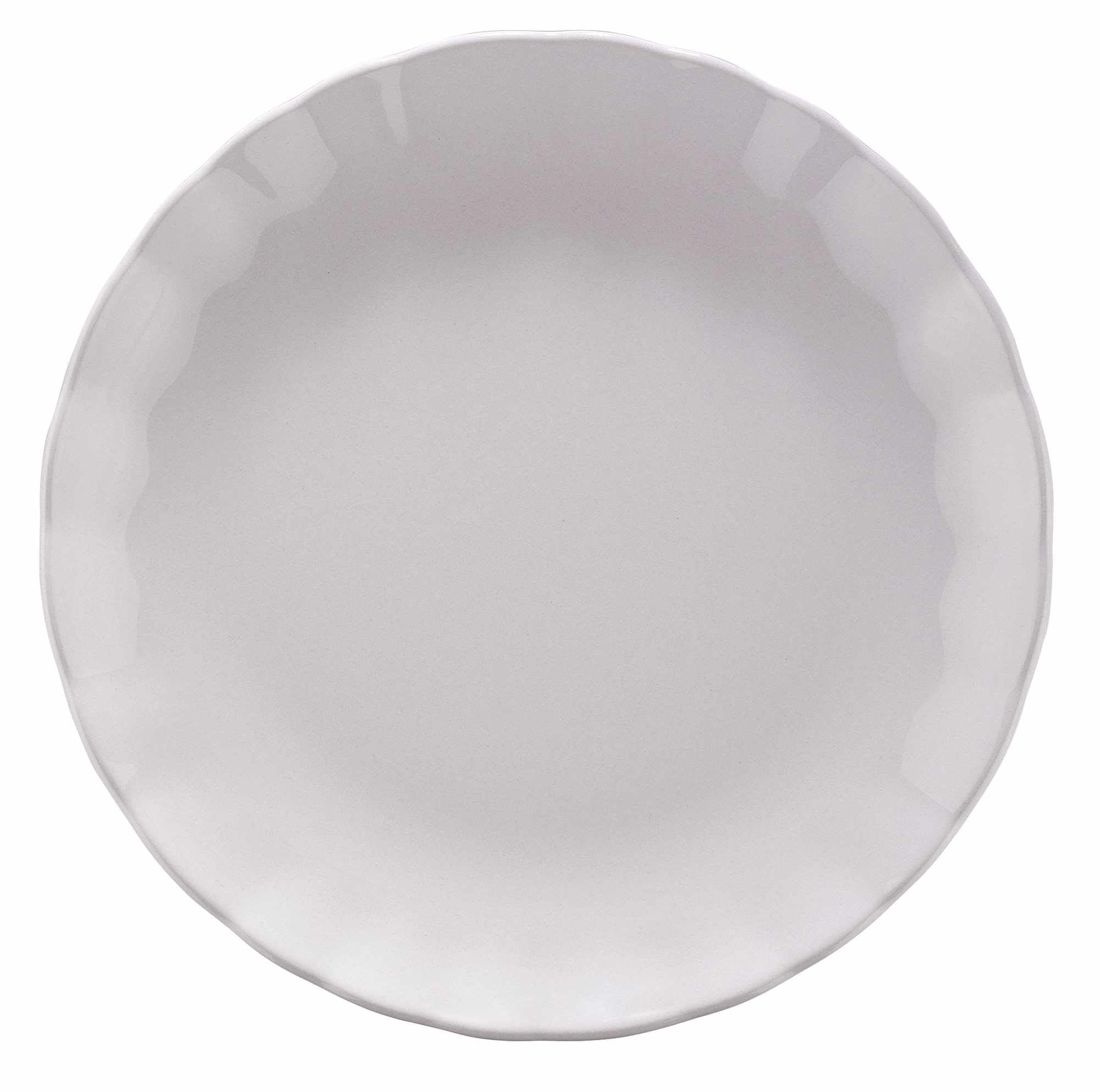 Elegancki 24-częściowy serwis obiadowy, jasnofioletowy, 100% porcelana | w zestawie talerze do serwowania, miski i talerze deserowe | można myć w zmywarce i używać w kuchence mikrofalowej