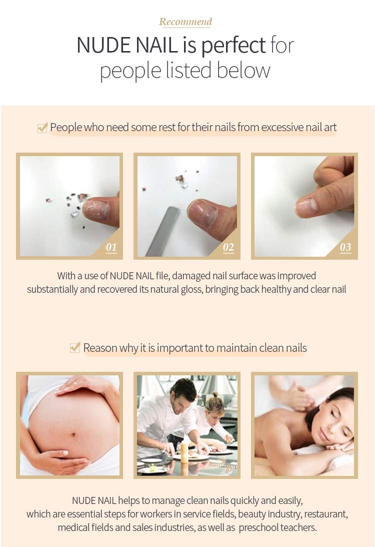 Dains - Lima professionale per unghie in vetro con custodia, 3 EA | Lima per unghie finte naturali e acriliche, per manicure e pedicure