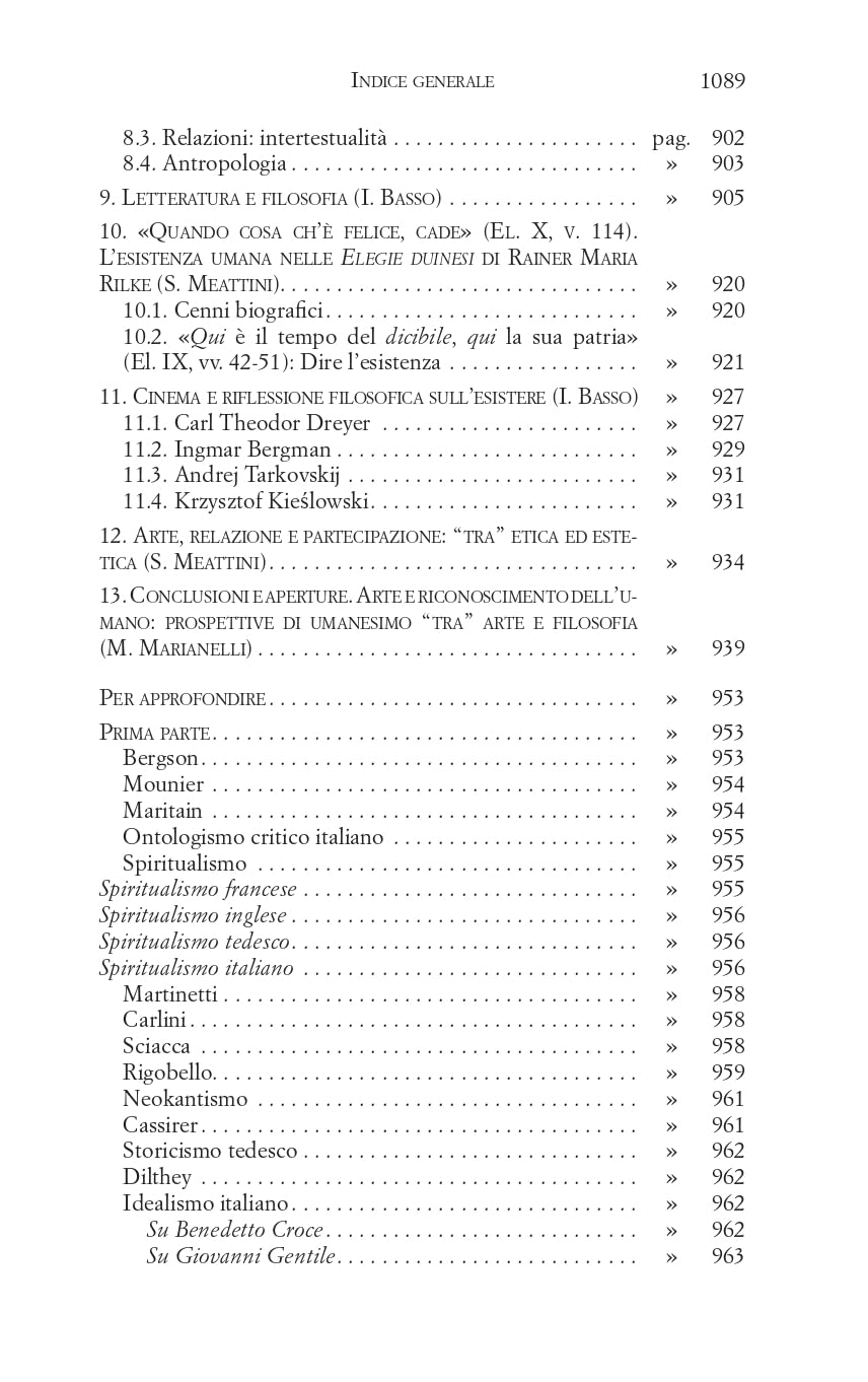Anima, corpo, relazioni. Storia della filosofia da una prospettiva antropologica. Periodo contemporaneo (Vol. 3)