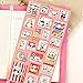 Nette Katze Panda Nekoni Shiba Stempel Stil   dekorative Briefpapier Aufkleber Scrapbooking DIY Tagebuch Album Stick