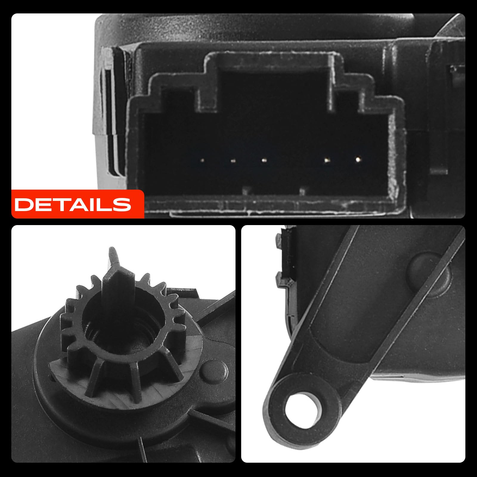 Frankberg Stellmotor Stellelement Mischklappe Klimaanlage für A3 8V Q2 GA Leon 5F Octavia III 5E Golf VII 5G1 Passat 3G 2012-2019 5Q0898511B