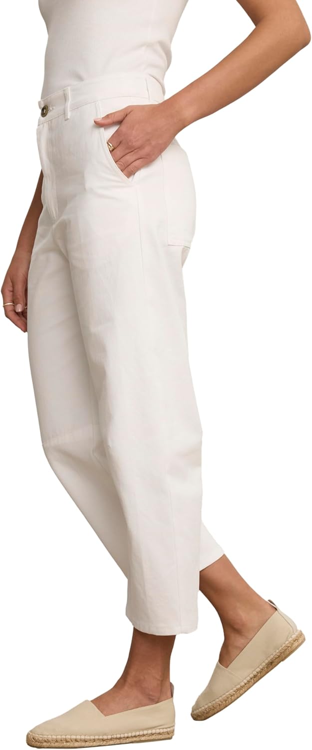 VELVET BY GRAHAM & SPENCER Women's Alexis Twill Pants, White - Image 2