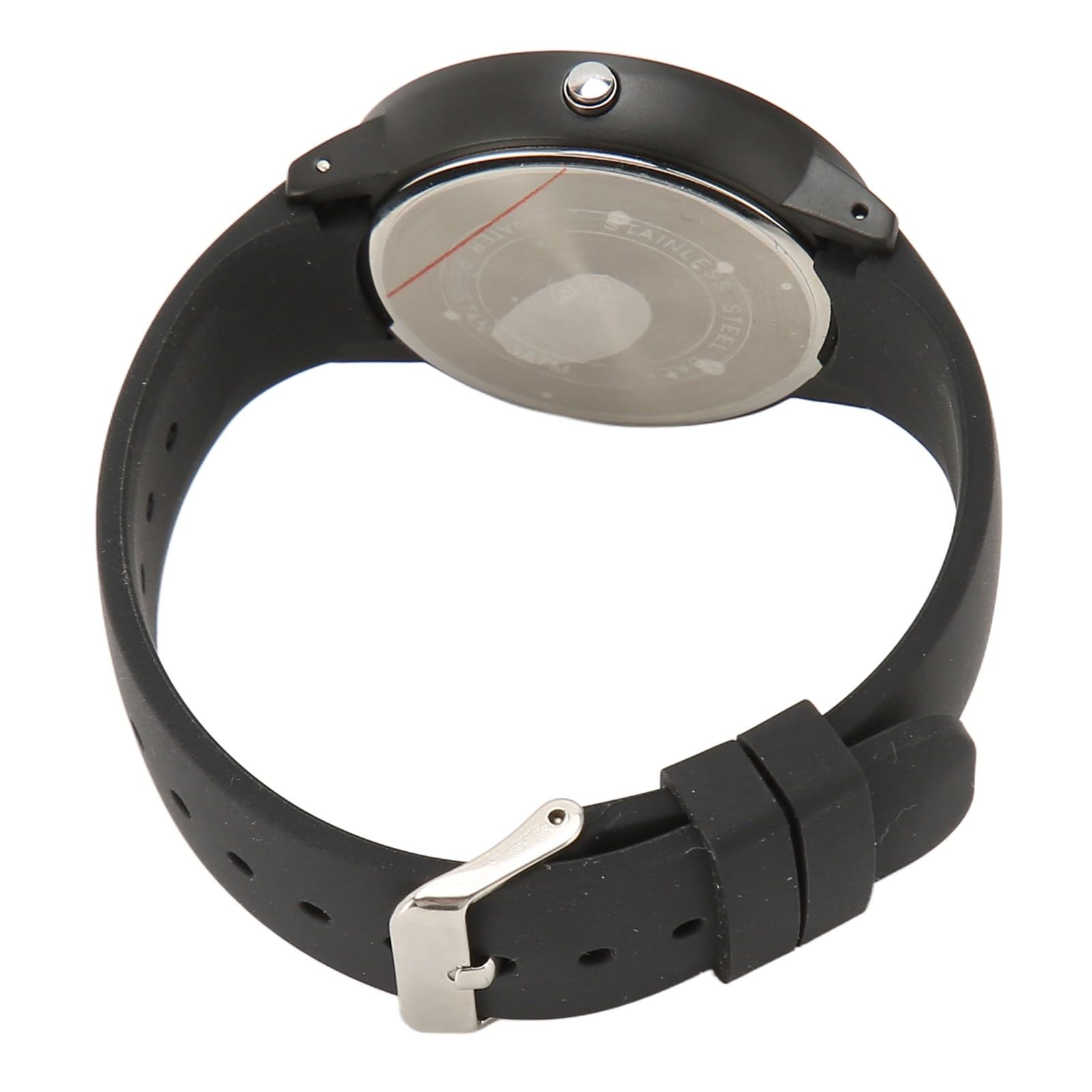 LJCM Reloj, Pantalla a Color Redonda Retroiluminada a Prueba de Golpes Simple 12 24 Horas de Conmutación SHO Hombres Reloj Digital para el Trabajo (Talla Grande)