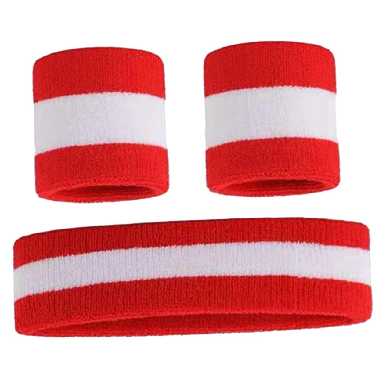 Toddmomy Braccialetto per fascia sportiva fodera della fascia tergisudore fascia antisudore Uomini fascia per Polsino sportivo con fasce per il sudore fascia atletica cotone