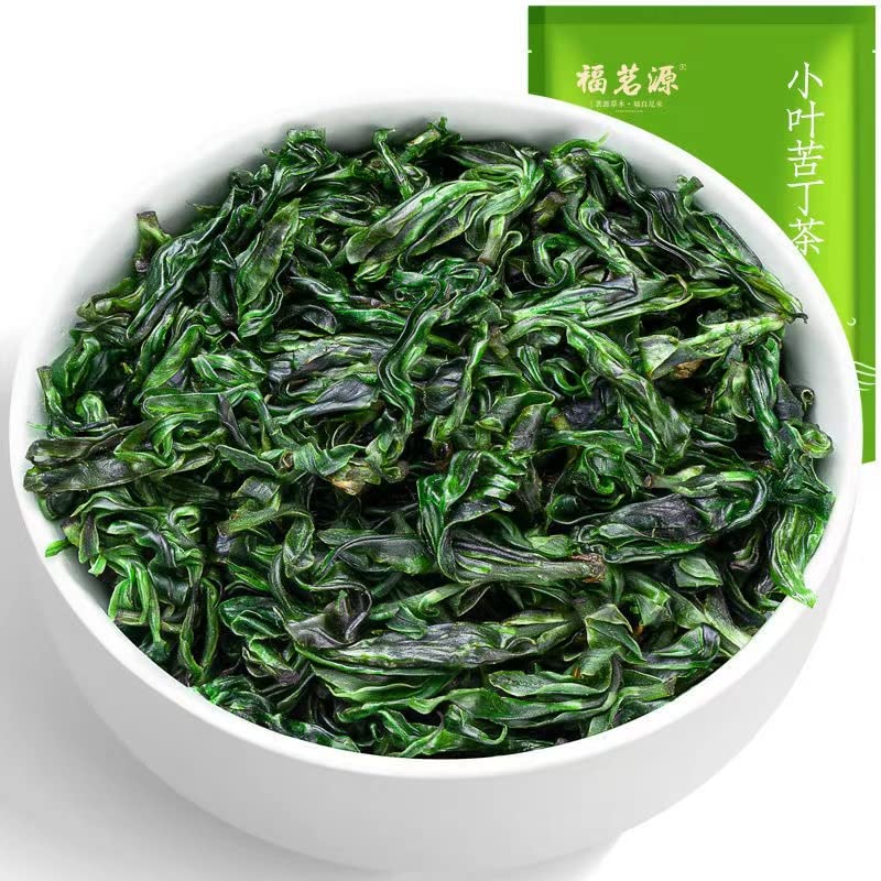 Popup cerrado Folleto de Kudingcha Genuino Wild Bud Té enlatado 8.82 oz