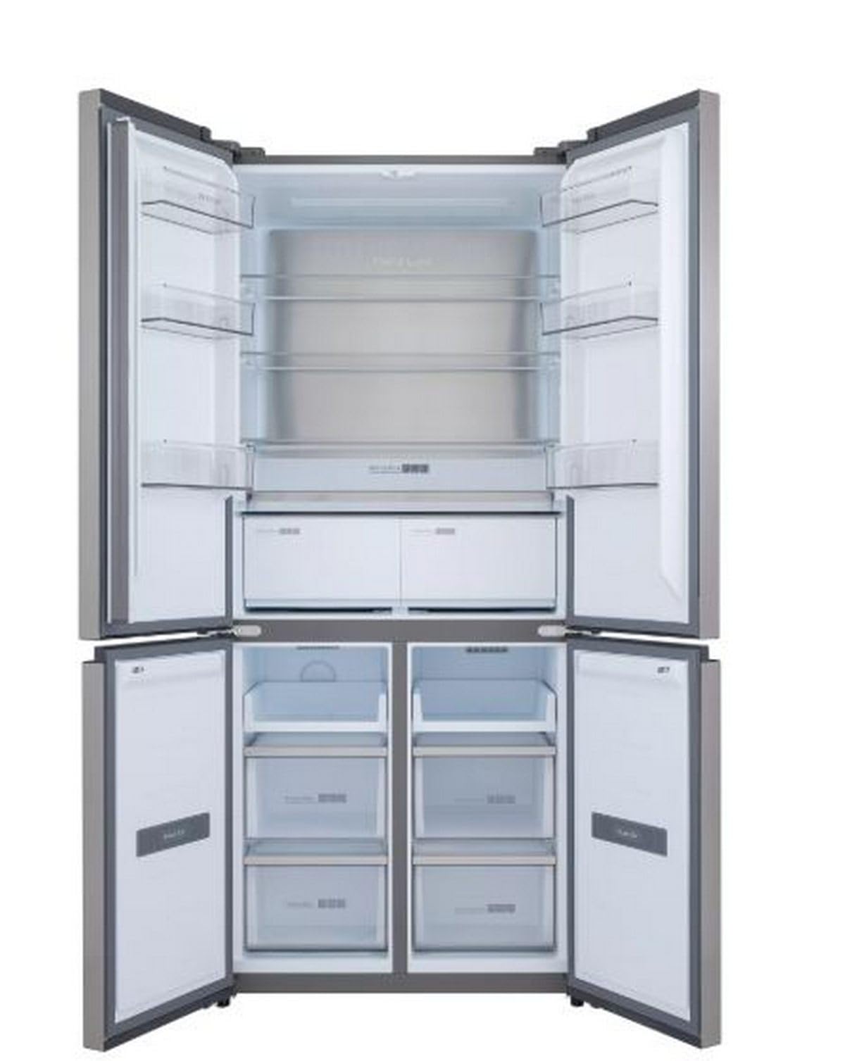 Frigorifico Americano INFINITON AMCB-580CD90XEH, 190 cm de Altura, Total No Frost, 4 Puertas, Inverter, Ancho 83 cm, E, Inox