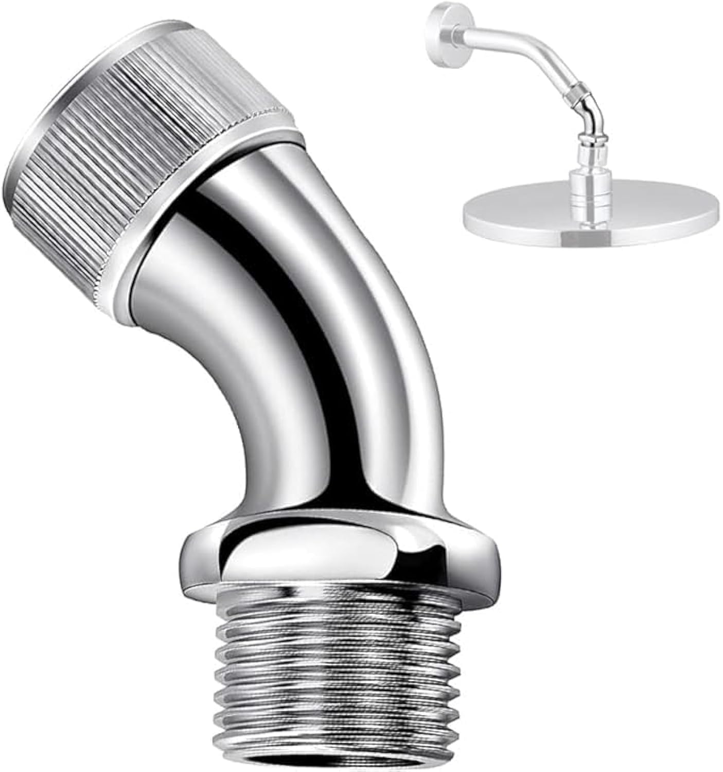 Puri Pro Elbow Adapter for Shower Head Replacement parts Angle Male to Female Adapter (Elbow Adapter 45°)