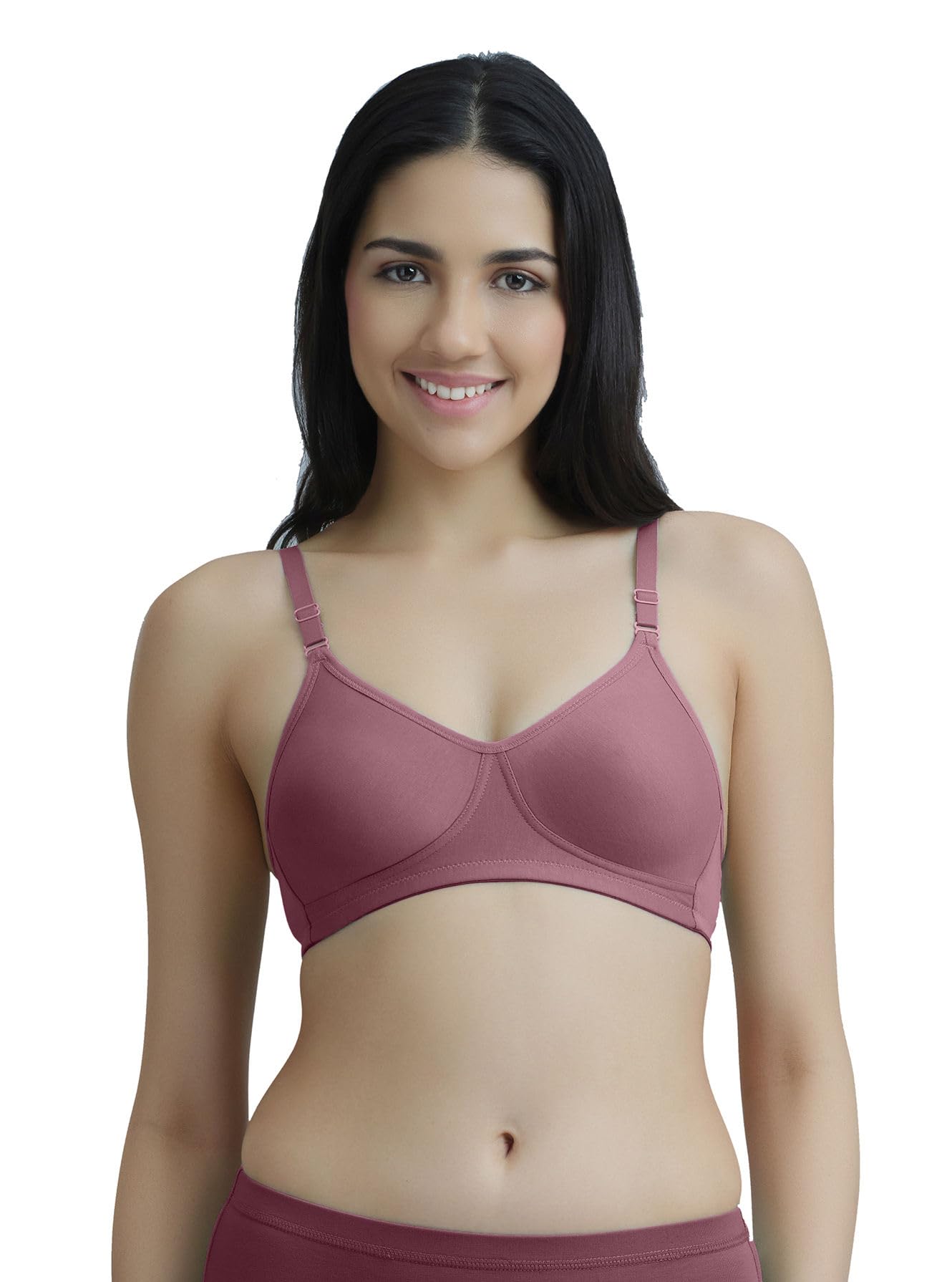vstar Janet Non-Padded Full Coverage Cotton Bra for Women |Double Layered | Wire-Free U-Back Everyday Bra-picture-34