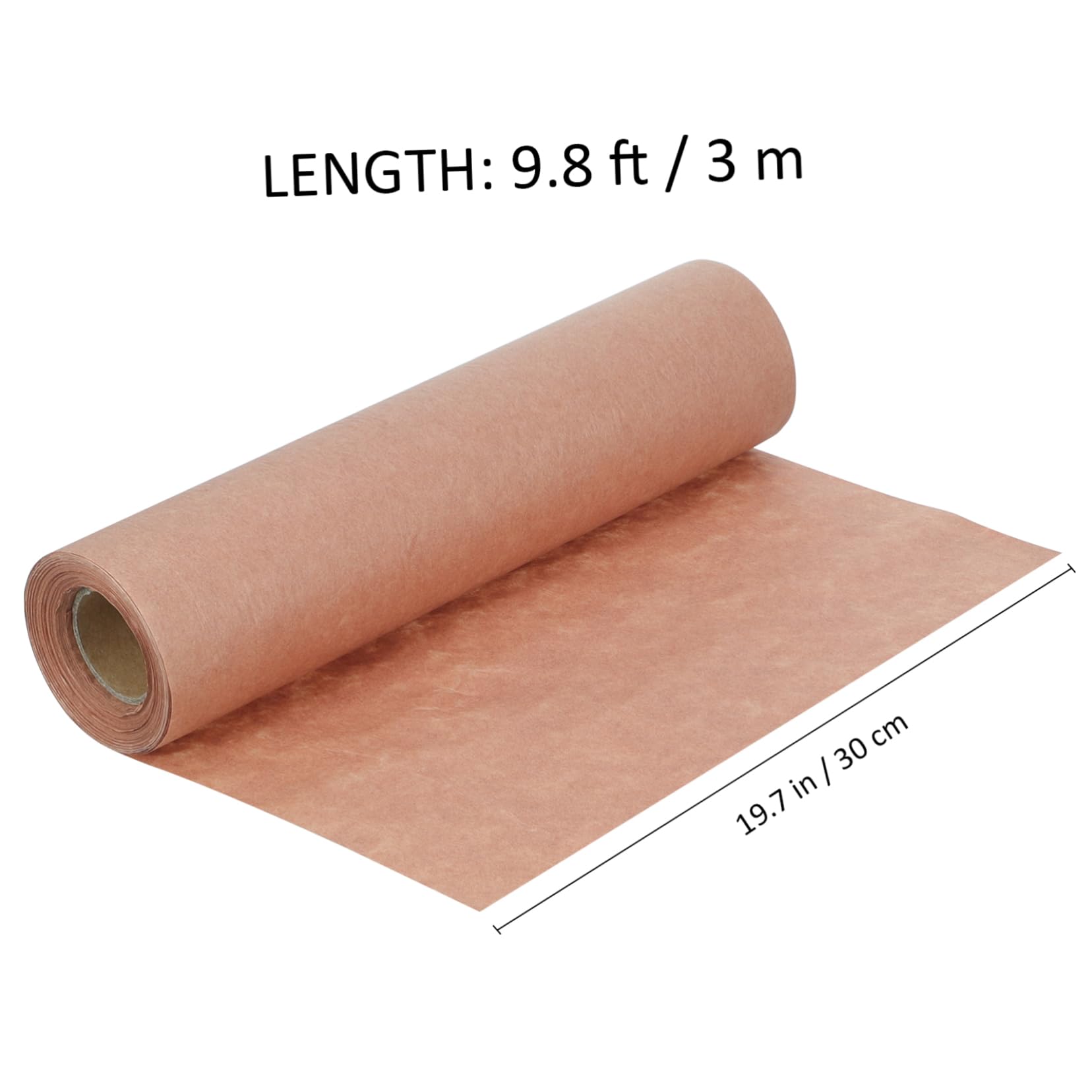 LALADEFIEE 1 Roll Lightweight Butcher Paper Non Stick Bbq Paper for Grilling Smoking and Meat Packaging Easy to Cut Cooking for Outdoor Events and Gatherings