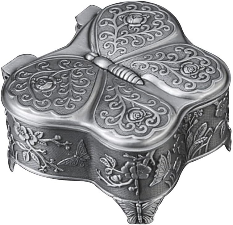 Vintage Jewelry Box Creative European Metal Storage