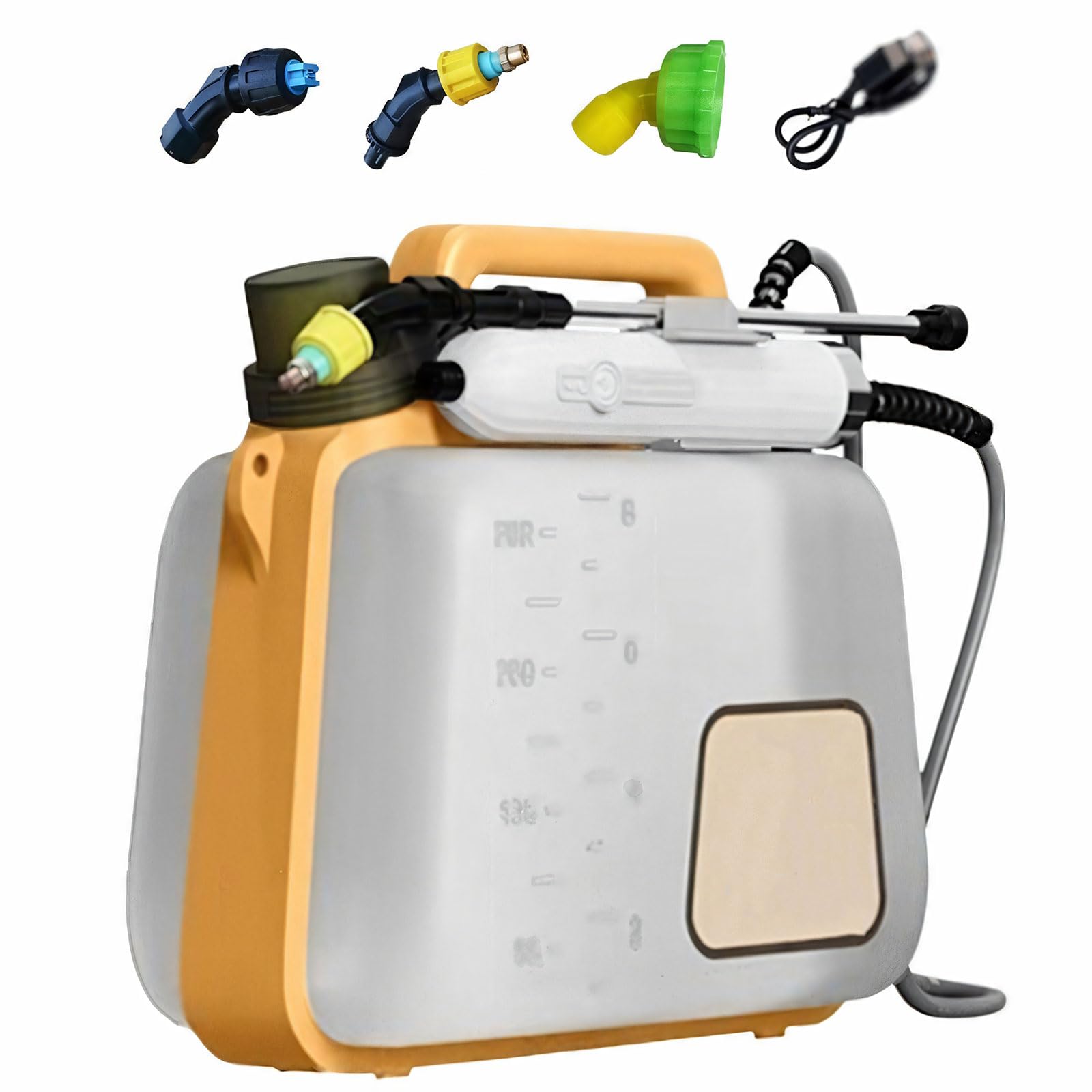 Pulvérisateur électrique pliable pour arroser sans se baisser avec sa lance