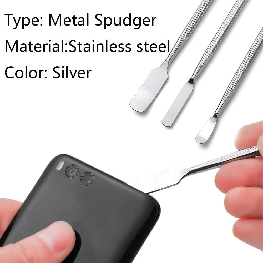 6PCS Metal Spudger Tool Set Mobile Repairing Opening Tools for Phone Laptop Tablet Repair - Image 4