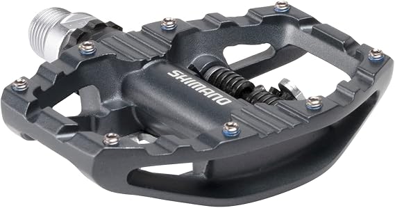 SHIMANO PD-EH500 SPD & Flat Dual Sided Bike Pedal for Indoor Cycling & Urban Riding