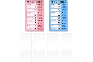 2-Piece Chore Chart Boards for Easy Daily Planning