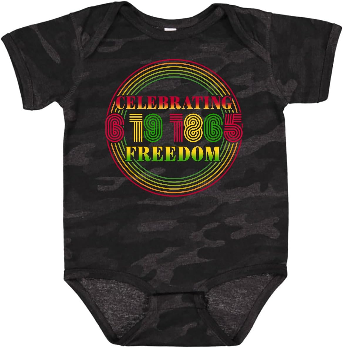 inktastic Celebrating Juneteenth-6-19-1865 Baby Bodysuit