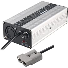 Forklift Battery Charger, 12V/24V/36V/48V/60V/72V Battery Chargers with 50A/120A/175A Anderson Plug High Power Lead Acid Battery Charger