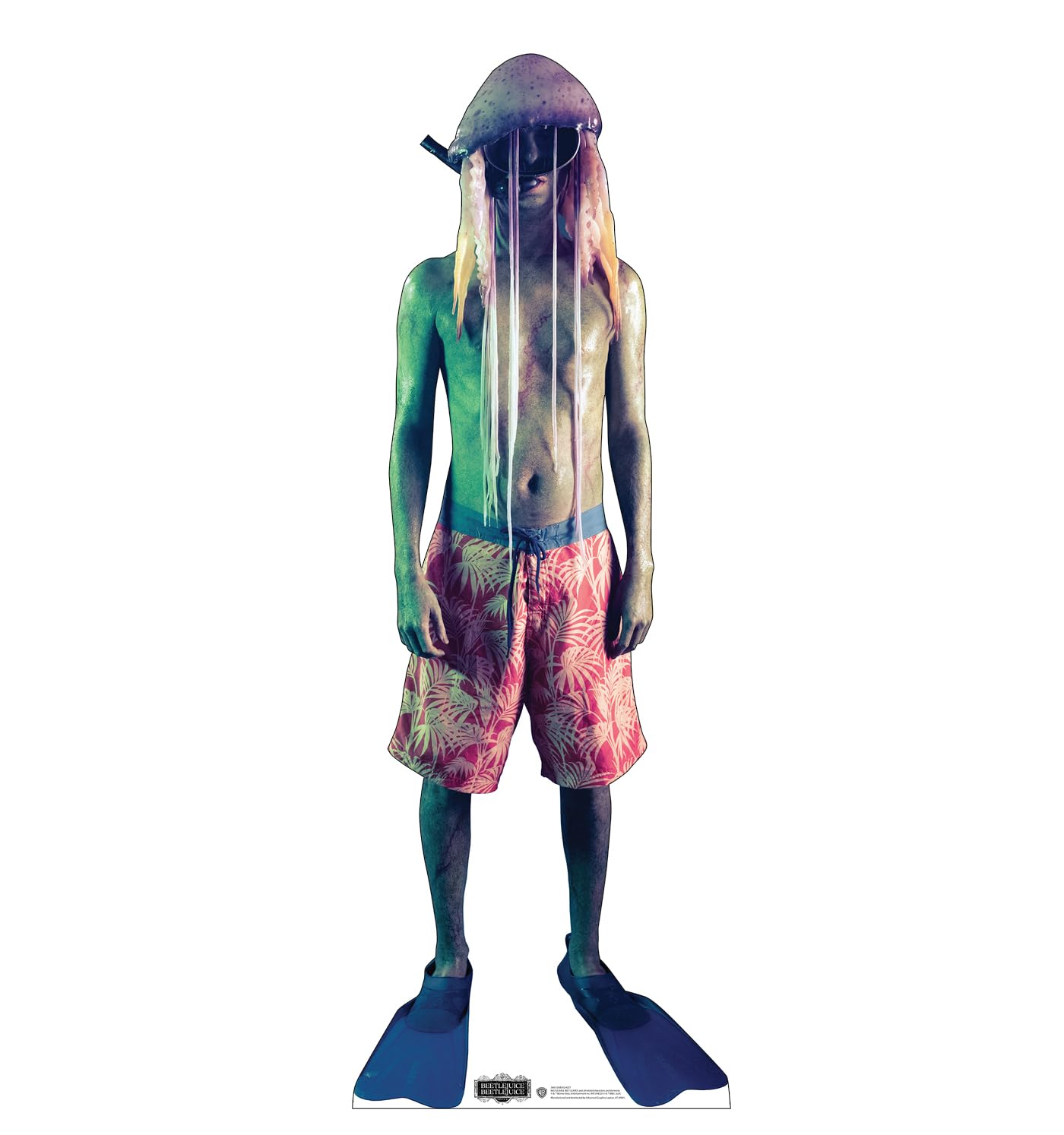 Cardboard People Diver Ghost Life Size Cardboard Cutout Standup - Beetlejuice Beetlejuice (2024 Film)