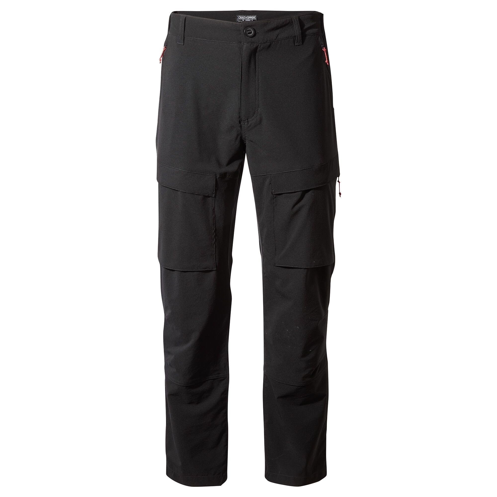 Craghoppers Men's Black/Black Kiwi Pro Expedition Winter Lined Trousers: : 42 42W